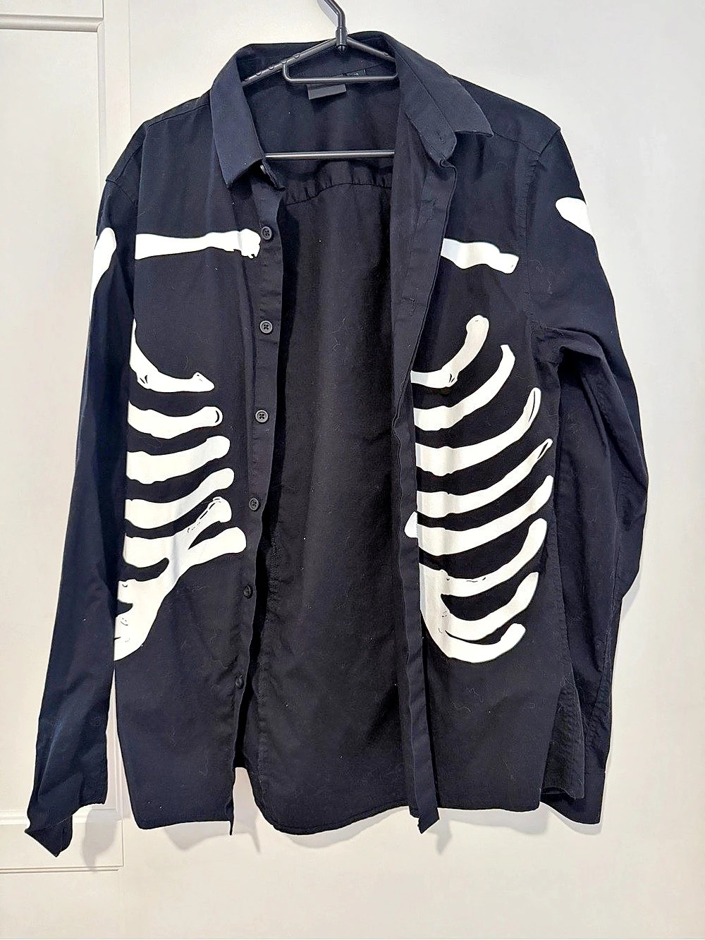 ASOS Skeleton Graphic Utility Jacket Size XS